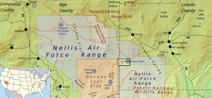 Area 51 Map
