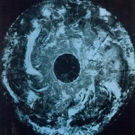 ESSA-7 satellite Hollow Earth Photograph